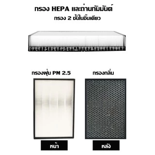 (H13 เกรดการแพทย์) SHARP FZ-F30HFE ไส้กรองอากาศ ไส้กรอง PM2.5 ฝุ่น ไวรัส อากาศ FP-J30TA FP-J30LA
