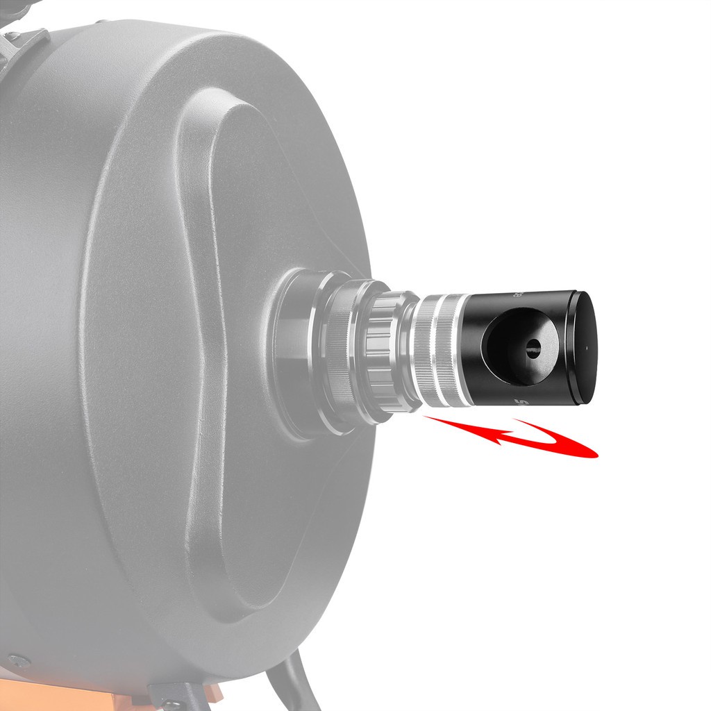 SVBONY SV197ช่องมองภาพ Collimation 1.25" Cheshire Collimating ช่องมองภาพสำหรับกล้องโทรทรรศน์สะท้อนแสงนิวตัน — صورة 7