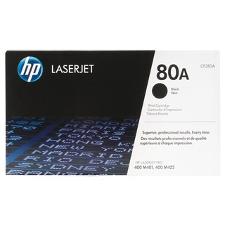 HP ตลับหมึกโทนเนอร์ 80A (CF280A) ดำ