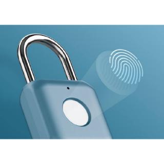 Mi fingerprint lockแม่กุญแจ ปลดล็อคด้วยลายนิ้วมือ เสียวหมี่ Xiaomi Uodi Kitty Smart Fingerprint Lock Padlock