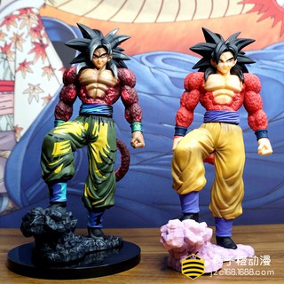 [ส่งฟรี] โมเดล GT Dragon ball โกคู ระดับซุปเปอร์ไซย่า  วัสดุ PVC สูง 28 ซม.