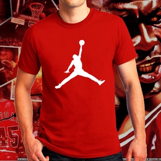 เทรนด์ _ Michael Jordan 23 Air Flight NBA Chicago Bulls MJ Tshirt for Men