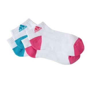 Adidas ถุงเท้า แท้100%!! Ankle Socks Core Ped Unisex แพ็คเดียวได้ 2 คู่ ( F75815 )