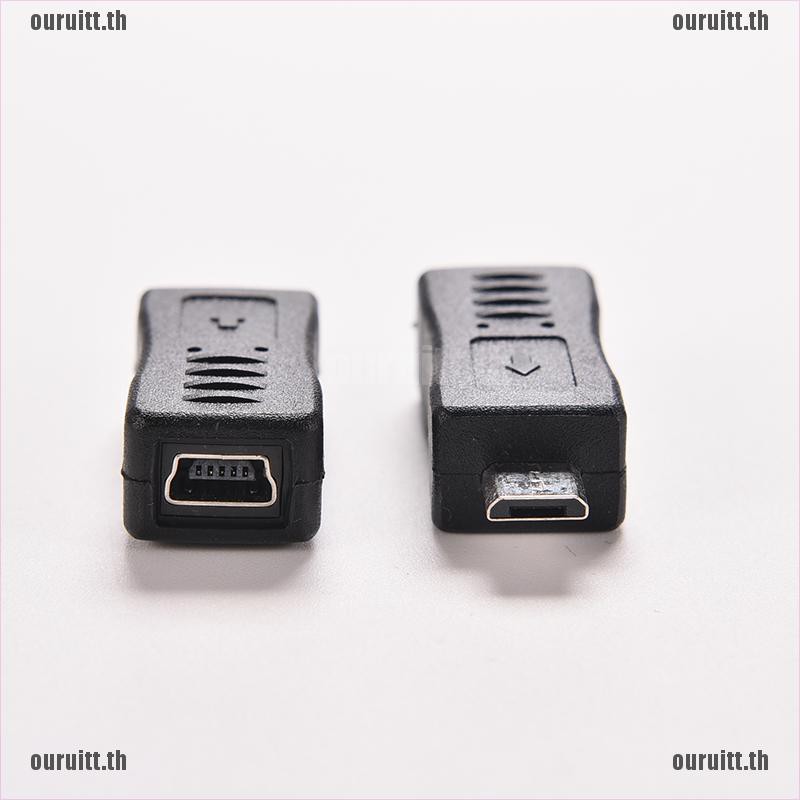 SP 1 Mini USB Female to Micro USB Male F / M อะแดปเตอร์เชื่อมต่อข้อมูล ...