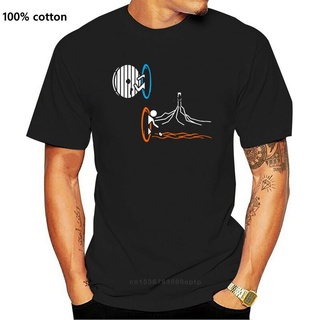 เสื้อยืดแขนสั้น คอกลม ผ้าฝ้าย พิมพ์ลาย Not a Simply Portal สําหรับผู้ชาย และผู้หญิง