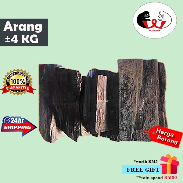 [ 4 KG]Arang Kayu / Charcoal BBQ / Charcoal Arang Bakau