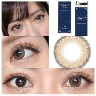 ส่งด่วนทุกวัน‼️คอนแทคเลนส์ Luna Natural Brown (Almond) - Gaezz Secret สีน้ำตาลขนาดมินิ