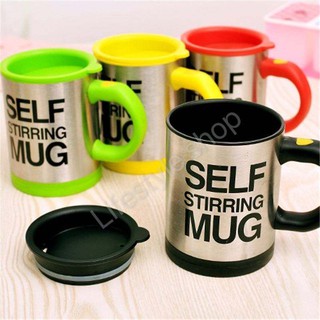 แก้วปั่นอัตโนมัติ อาหารเสริมต่างๆ กาแฟ โอวันติน แก้วปั่นเวย AUTO STIRRING MUG