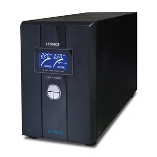 LEONICS UPS USV 1000VA 600W (PW1-000460) เครื่องสำรองไฟ