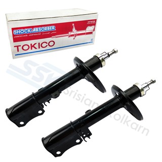 TOKICO โช๊คอัพหลัง ( 64066264&amp;64066271 ) TOYOTA CAMRY 99-00 SXV20 แก๊ส ขวา-ซ้าย(คู่)