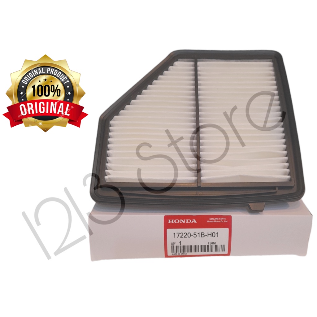 17220-51B-H00 HONDA AIR FILTER HRV 1.8 T7A เครื่องยนต์กรองอากาศ H-RV HR-V 17220 51B H00