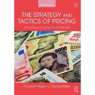 (พร้อมส่ง) หนังสือ The Strategy and Tactics of Pricing : A Guide to Growing More Profitably หนังสือเรียน MBA, EMBA