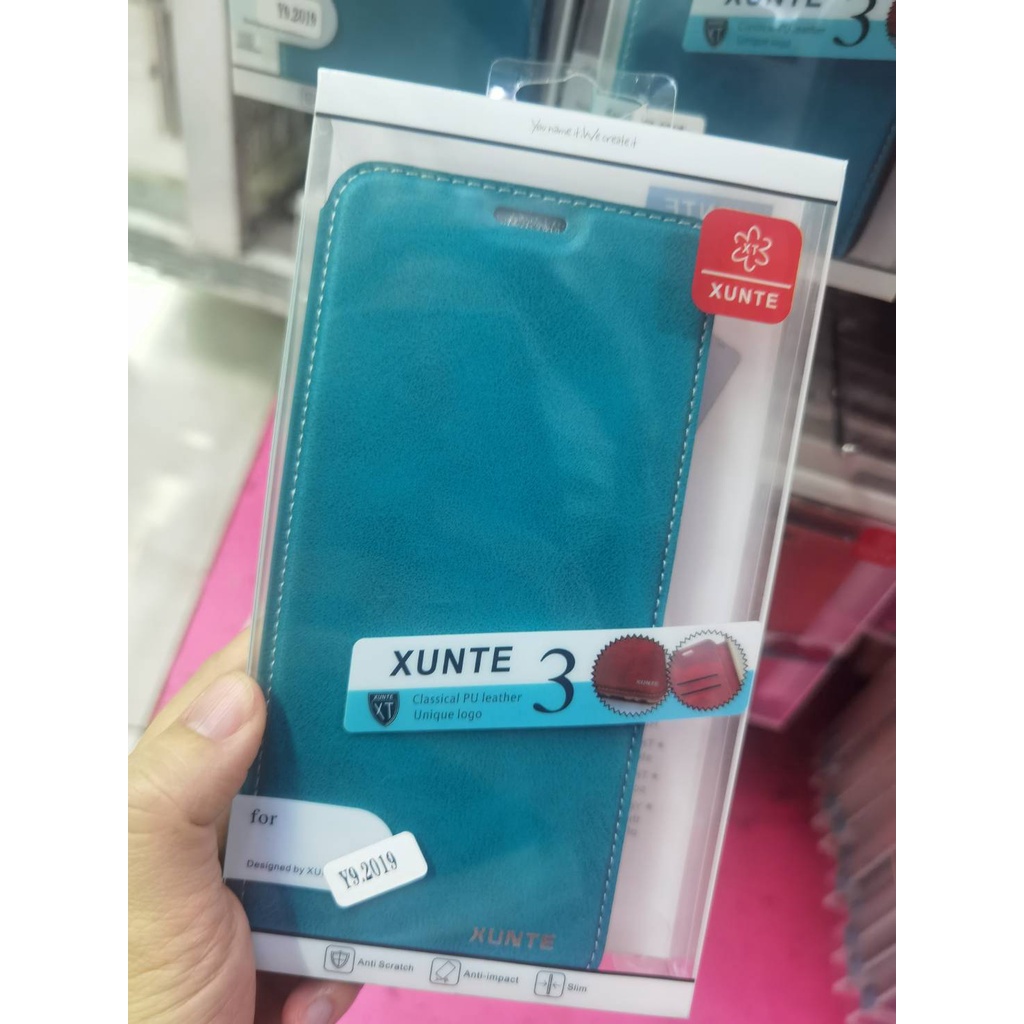 XUNDOฝาพับ เคส Samsung A33(5G) A13(5G) A52s A52 A12 A42 แบบฝาผับเก็บนามบัตรได้ - รูปที่ 5