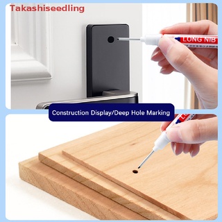 (Takashiseedling) Long Head Markers Bathroom Woodworking Decoration Multi-purpose Deep Hole Marker