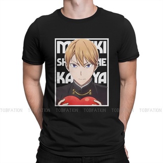 เสื้อยืดผ้าฝ้ายพิมพ์ลายขายดี เสื้อยืด คอกลม ผ้าฝ้ายแท้ พิมพ์ลาย Kaguya Sama Love Is War Manga สําหรับผู้ชาย