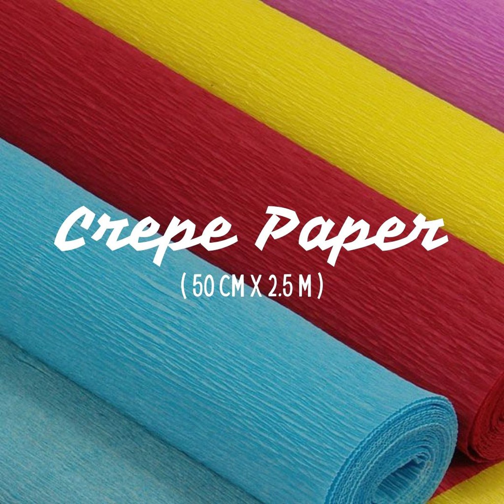 💥 กระดาษ CREPE สําหรับศิลปะและถอดรหัส