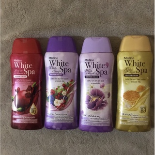 Mistine White Spa Shower Cream 200ml มิสทิน ครีมอาบน้ำ ไวท์สปา สบู่อาบน้ำ สบู่เหลว มี 4 สูตรให้เลือก