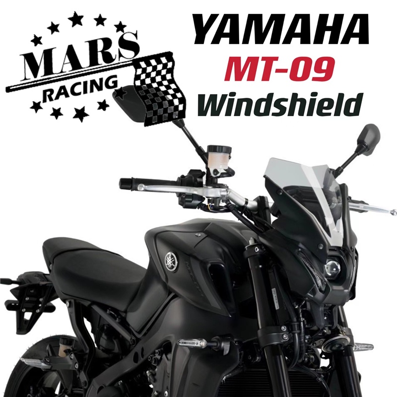 อุปกรณ์เสริมรถจักรยานยนต์กระจกกระจกอลูมิเนียมชุด Deflector Fairing สำหรับ YAMAHA MT09 FZ09 MT 09 FZ 