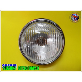 ชุดไฟหน้า ขนาด 5 นิ้ว โคมไฟ จานฉาย ขั้วไฟ หลอดไฟ สำหรับ SUZUKI GT50 DM50 Headlight