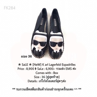 ★ New ★ K arl Lagerfeld Espadrilles