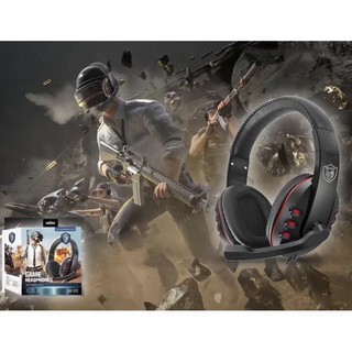 Gaming Headphones GM-002 หูฟังแบบครอบหูพร้อมก้านไมล์ สามารถคุยได้  เหมาะสำหรับ โทรศัพท์ เครื่องเล่นเกมส์ และ PC