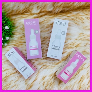 เซ็ตคู่ Seoul White Serum โซลไวท์เซรั่ม สูตรขาวใส+Seoul Organic Aloe Serumโซลออร์แกนิคอะโลเซรั่ม สูตรแก้ปัญหาสิว