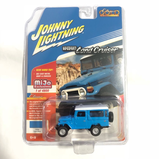 Johnny Lightning 1:64 Toyota Land Cruiser FJ40 Golden White