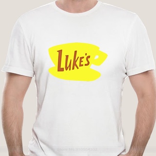 #เสื้อเมนเชิ้ตเสื้อยืด ผ้าฝ้าย พิมพ์ลาย Gilmore Lukes Diner สไตล์วินเทจ แฟชั่นฤดูร้อน สําหรับผู้ชาย และผู้หญิง#เสื้อยืดแ