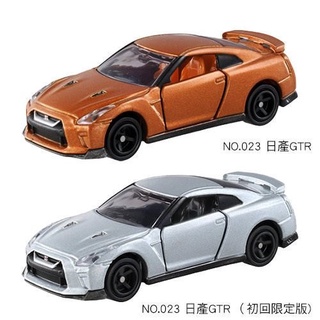 ☏Tomica Beautiful Car NO. 23 NISSAN GTR + Hastening Back Limited Edition With Bundle Set