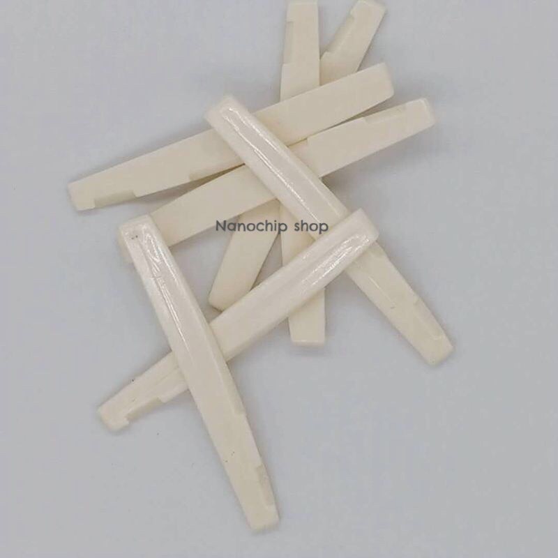 (พร้อมส่ง) ชุดเซตหมุดกีตาร์โปร่ง หมุดกีตาร์ หย่อง นัท ซัตเดิ้ล ยกชุด8ชิ้น หมุด6+หย่องบน1+หย่องล่าง1 สีขาว สีดำ - รูปที่ 3