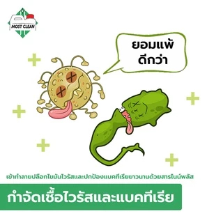 MostClean น้ำยาทำความสะอาด Citrodet 3800 ml ฆ่าเชื้อ ดับกลิ่น หอมกลิ่นมะนาว สูตรเข้มข้น แกลลอน
