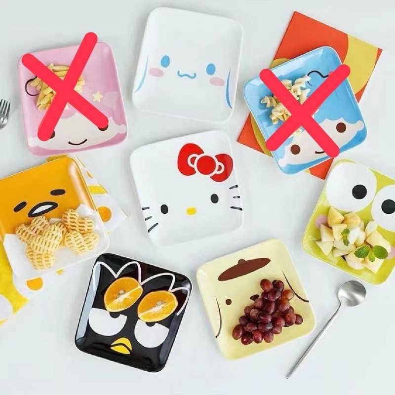 จาน Sanrio Character