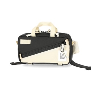 Topo Designs กระเป๋าคาดอก&amp;คาดเอว รุ่น MINI QUICK PACK BLACK/BONE WHITE