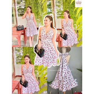 Rose Infinity #ชุดเดรส #ชุดออกงาน #ชุดเที่ยว #ชุดไปทะเล #เดรสสั้น #เดรสลายดอก #เดรสเปิดหลัง #เดรสอินฟินิตี้ #มินิเดรส