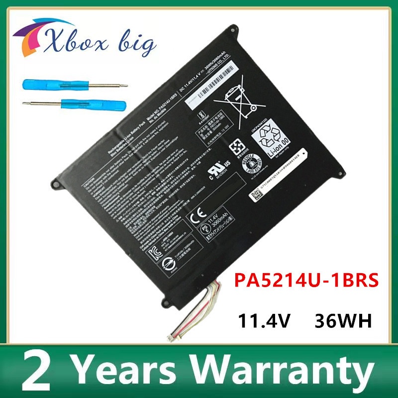 Genuine PA5214U-1BRS PA5214U Laptop Battery For Toshiba Portege Z20T-B Z20T-C 11.4V 36Wh WT20-B Notebook computer