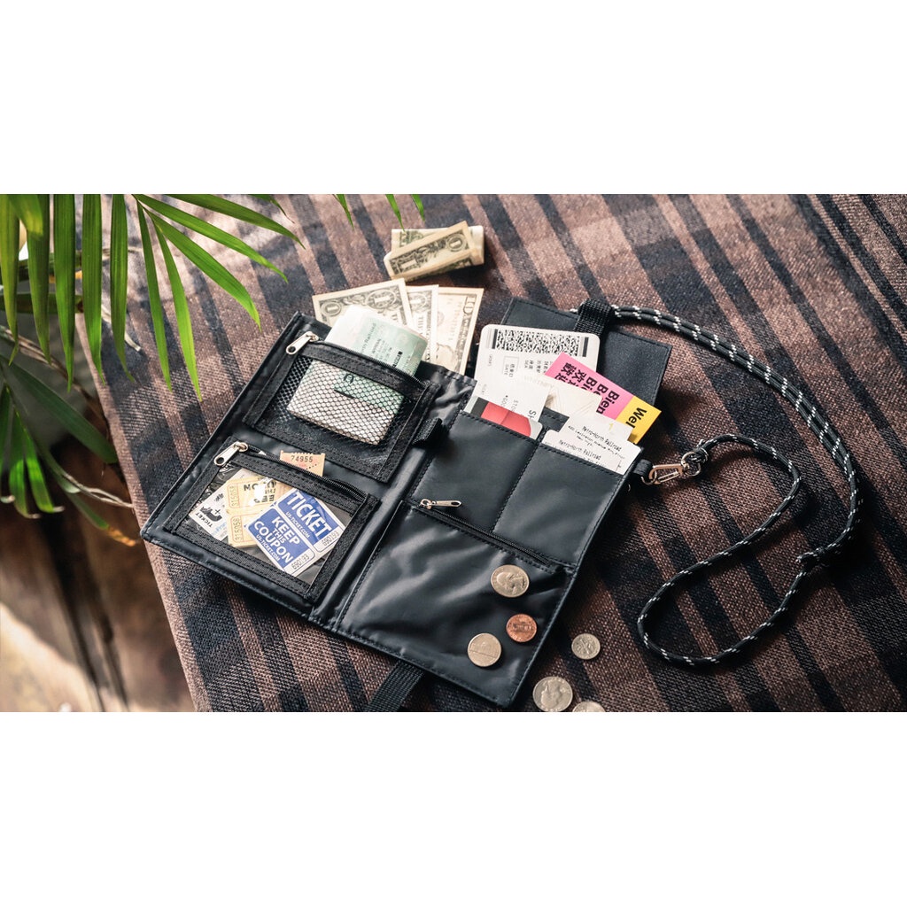 กระเป๋าสะพายข้าง DOD Wallet Shoulder Bag - Green รุ่นพิเศษจากญี่ปุ่น กระเป๋าสะพาย กระเป๋าถือ ของใหม่ ของแท้ พร้อมส่ง