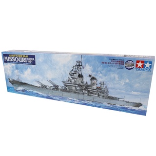 สหรัฐอเมริกา เรือรบ BB-63 Missouri (Circa 1991) TAMIYA 1/350 ชุดโมเดลพลาสติก 78029