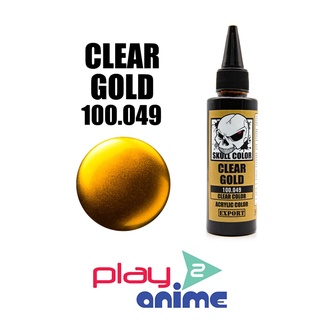 SKULL COLOR 100.049 Clear Gold