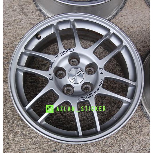 Oz Racing F1 - ตัดสติ๊กเกอร์ -