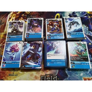 Digimon Card Game BT4 Great Legend ฟ้า แยกใบ ระดับ C