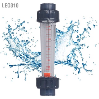 Leo310 เครื่องวัดการไหลของเหลว หลอดพลาสติก ความแม่นยําสูง ขนาดใหญ่ ความต้านทานกรดอัลคาไลน์ เครื่องวัดการไหลของน้ำ