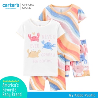 Carters Girl 4PC CRAB ชุด set 4 ชิ้น พิมพ์ลาย สำหรับเด็กผู้หญิง