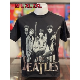 เสื้อวง The Beatles แขนสั้น ผ้าคอตตอน100 %