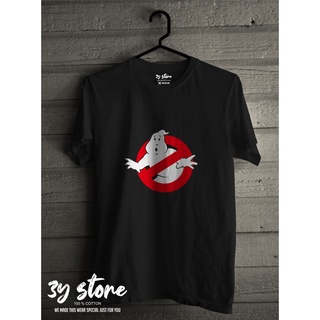 เสื้อยืดโอเวอร์ไซส์เสื้อยืด พิมพ์ลาย Ghostbuster Relax DISTRO 3Y STORES-3XL