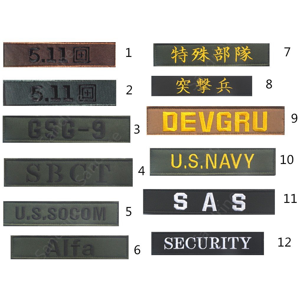 SAS DEVGRU Embroiderey ยุทธวิธีทหาร Morale แพทช์ป้าย Combat Emblem Applique สําหรับเสื้อผ้า