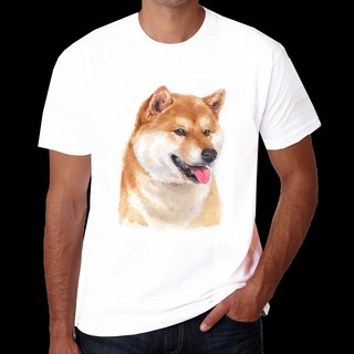 เสื้อลายหมา DSI002 shiba-inu เสื้อยืด เสื้อยืดลายหมา เสื้อยืดสกรีนลายหมา