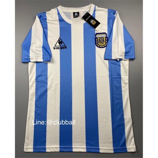 [Retro]เสื้อฟุตบอล Argentina Home 1986