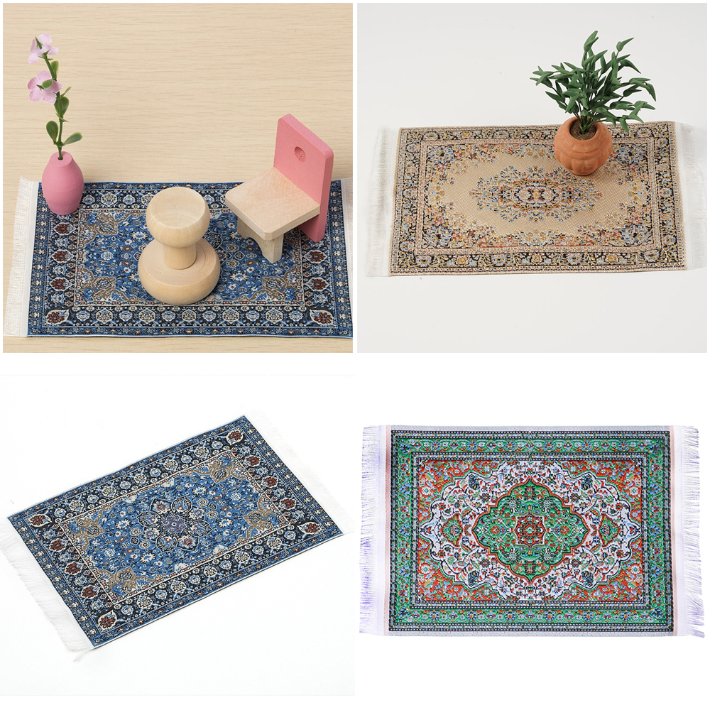 ☆YOLA☆ Toy Miniature Weaving Rug Turkish Style Doll Accessories ...