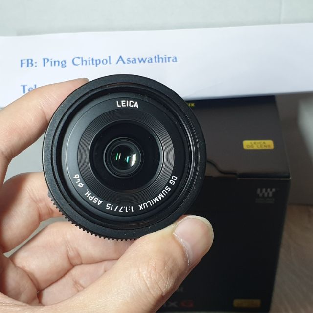 Panasonic Leica 15mm f1.8