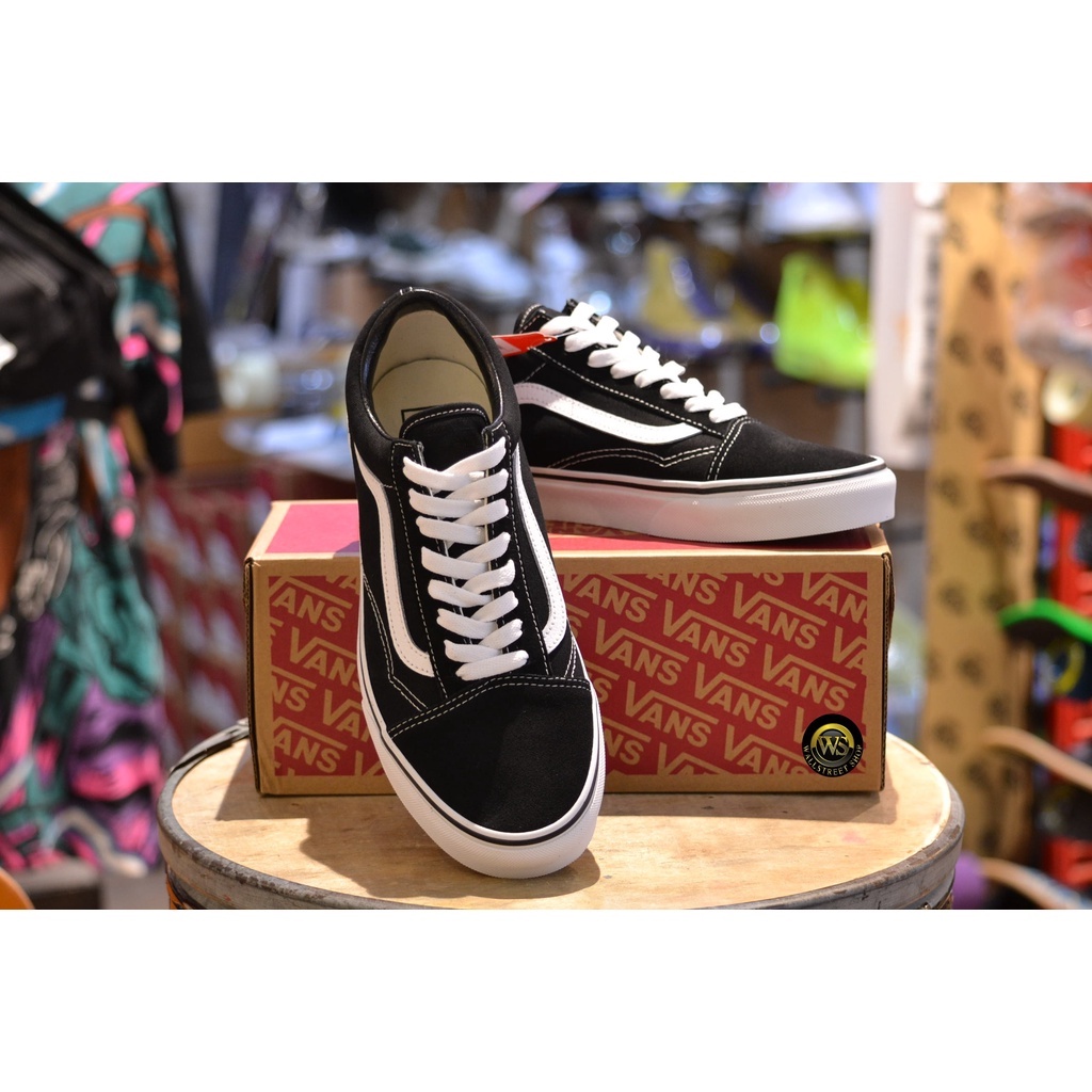 VANS Old Skool Classic Black Made in Philippines VANS
